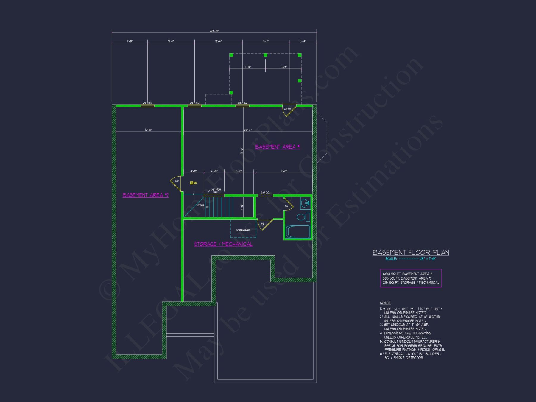 Stunning Craftsman house Plan with 2-Story CAD Designs
