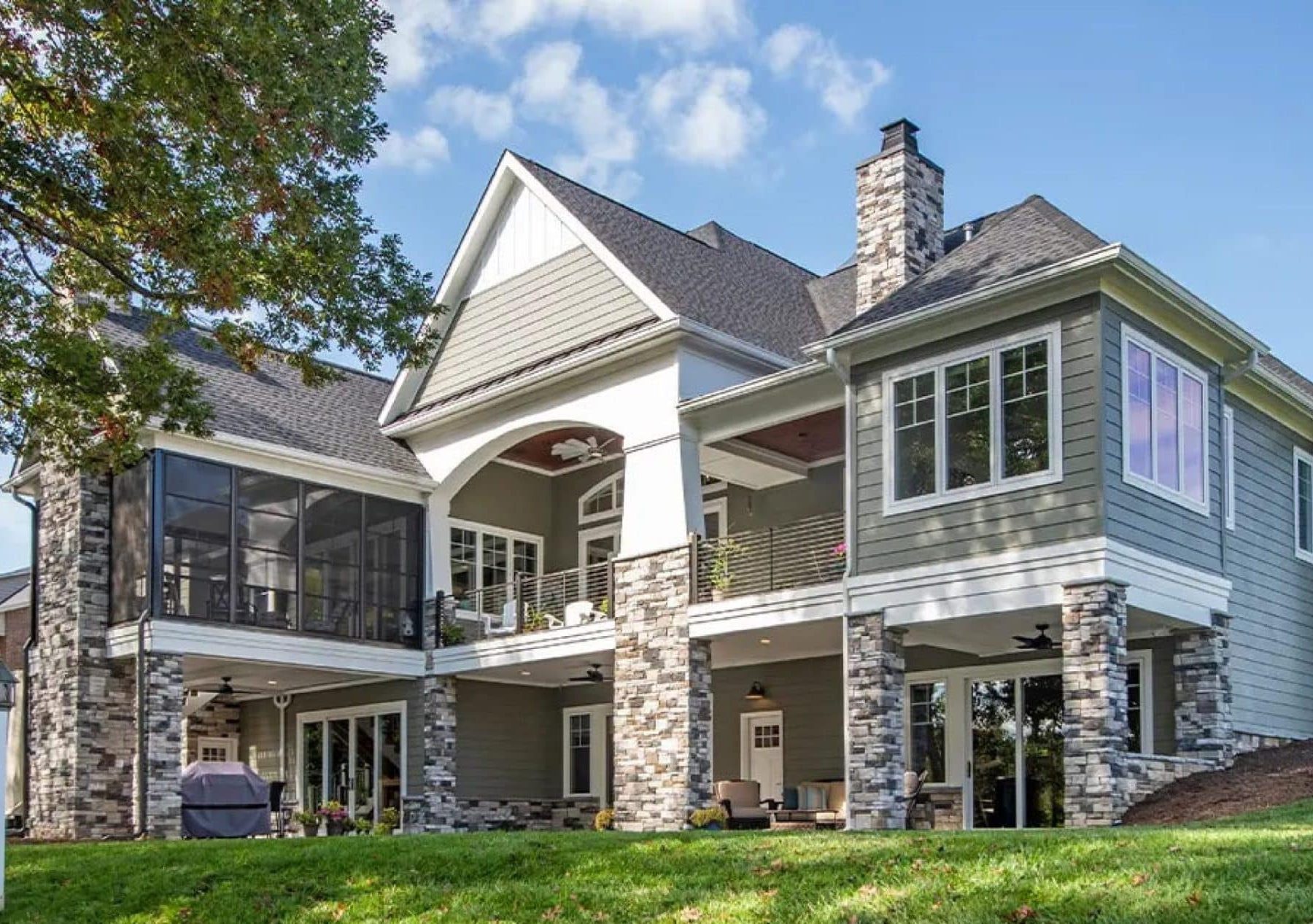 Stunning Craftsman house Plan with 5 Bedrooms and Full Blueprint