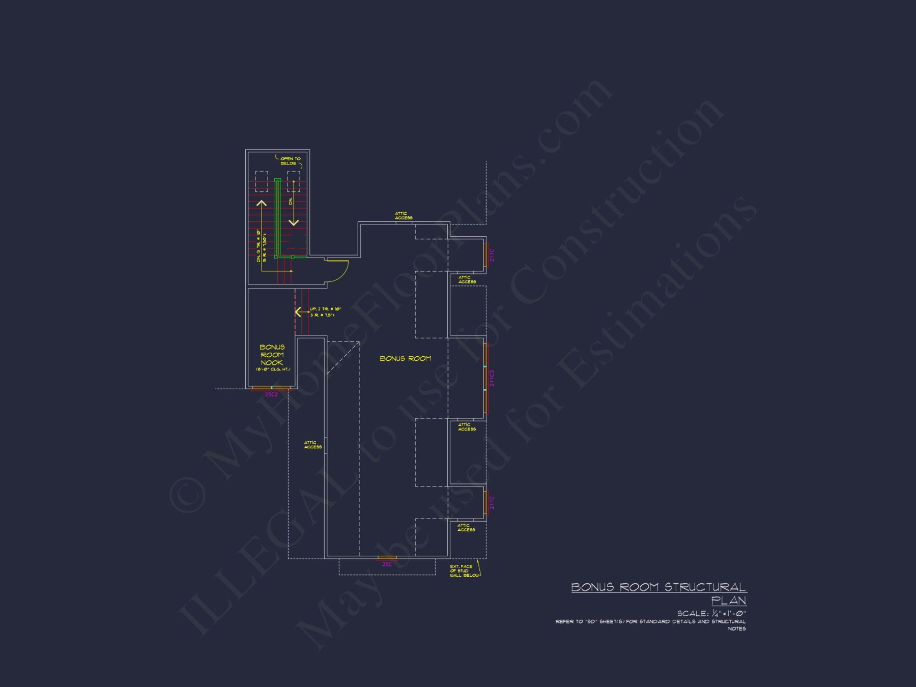 Stunning Craftsman house Plan with 5 Bedrooms and Full Blueprint