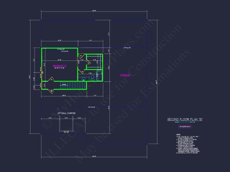 Stunning Craftsman house Plan with Open Floor Design and CAD Blueprint