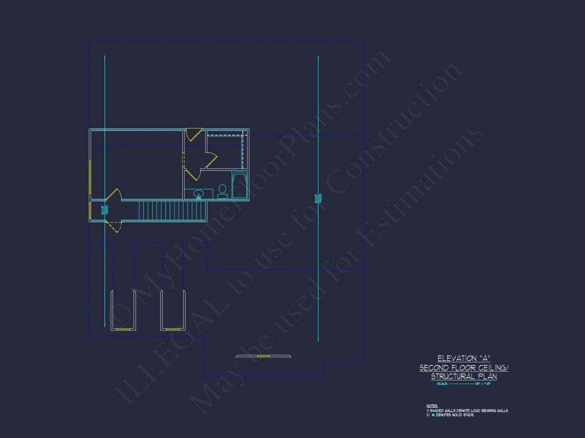 Stunning Craftsman house Plan with Open Floor Design and CAD Blueprint
