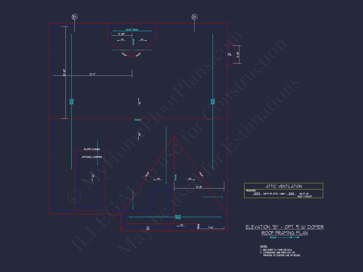 "Beautiful Craftsman style house plan featuring an open floor design, detailed with CAD blueprint"