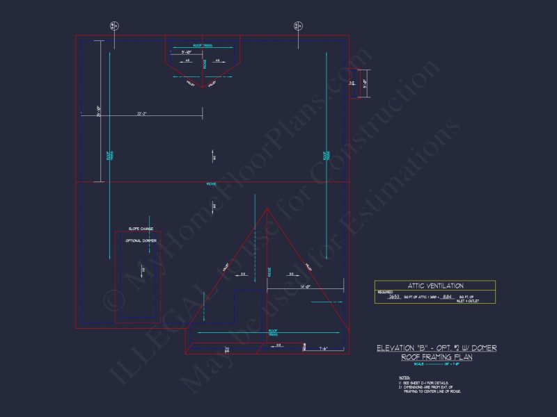 "Beautiful Craftsman style house plan featuring an open floor design, detailed with CAD blueprint"