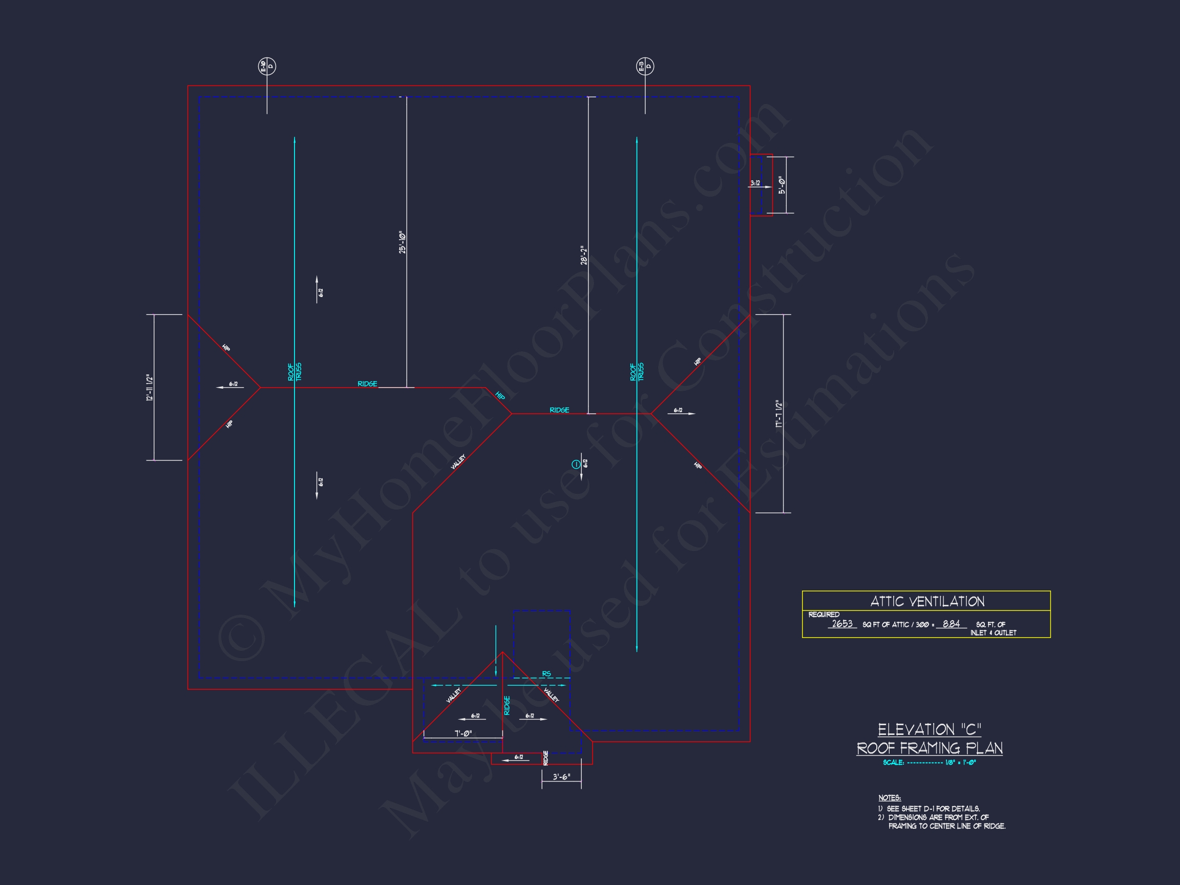 Stunning Craftsman Home Plan with Open Floor Design and CAD Blueprint