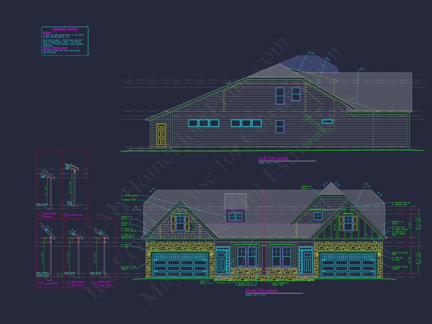 Stunning Duplex house Plan with CAD Designs and Blueprints