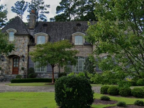 Stunning French Country house Plan with 1.5 Stories & CAD Designs