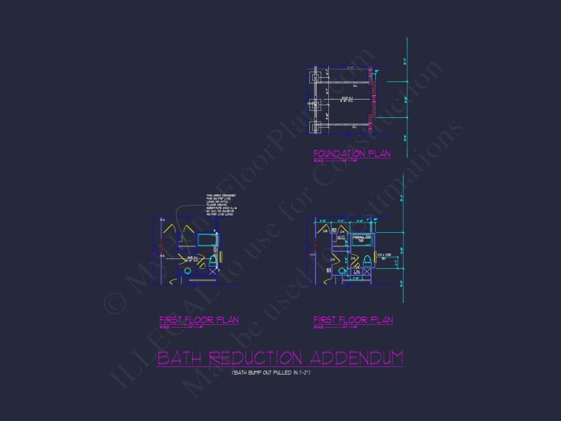 Stunning house Floor Plan: 4-Bedroom CAD Architectural Designs