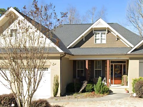 Stunning house Floor Plan: 4-Bedroom CAD Architectural Designs