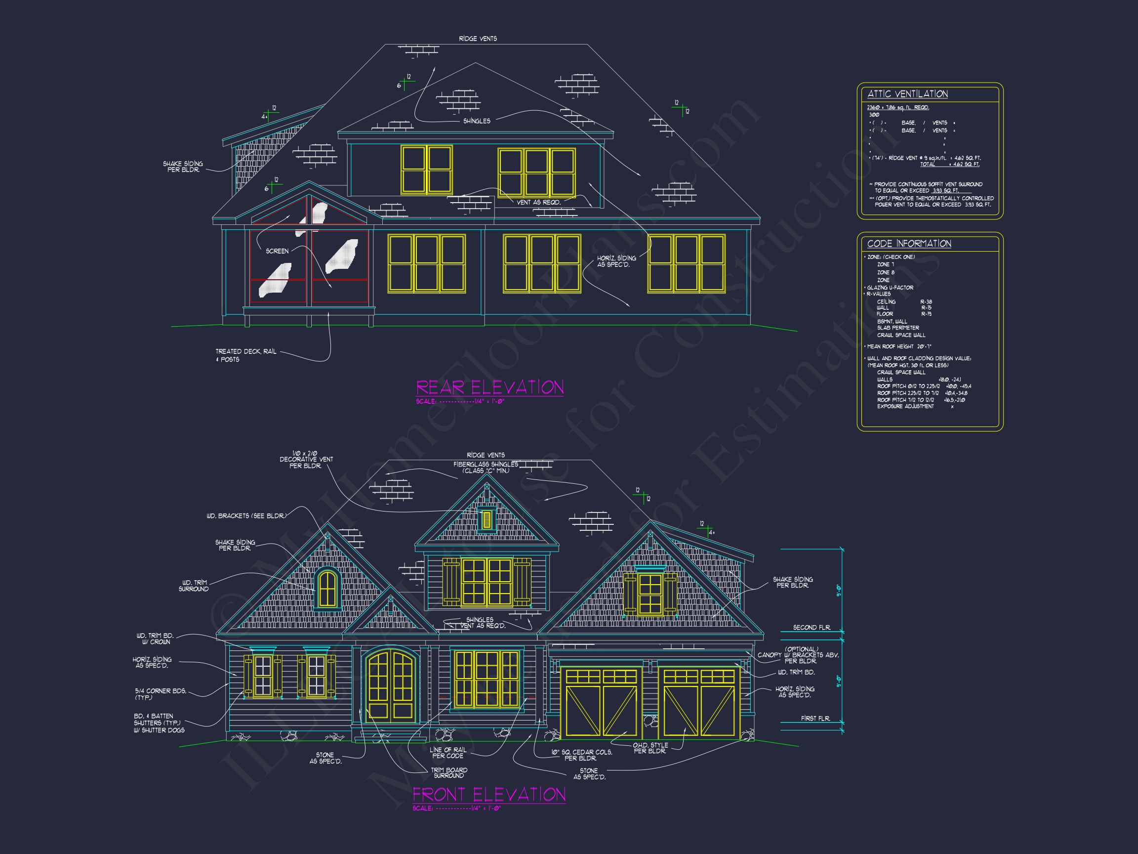 Stunning Home Floor Plan: Architectural CAD & Designs