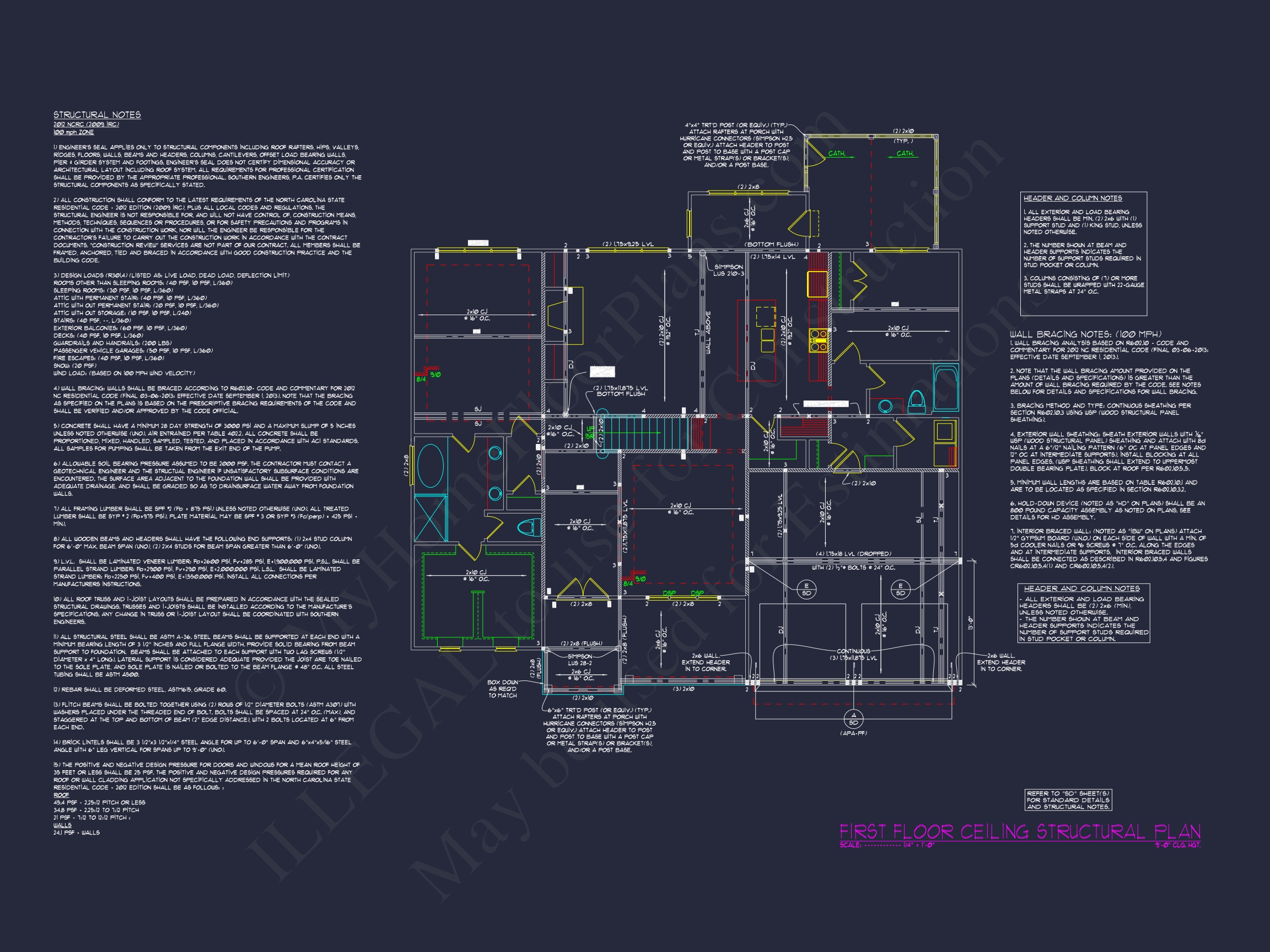 Stunning Home Floor Plan: Architectural CAD & Designs