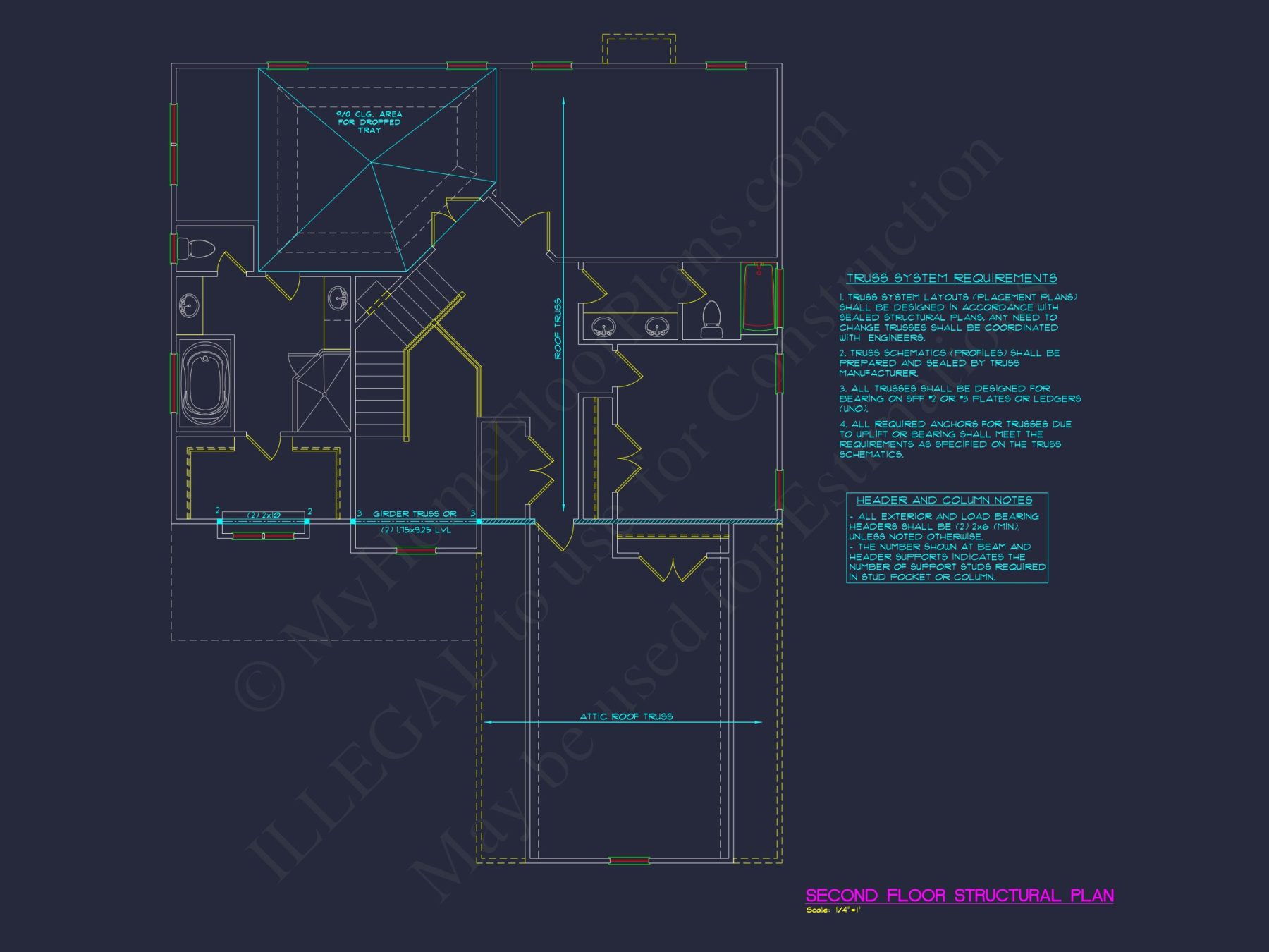 Stunning house Floor Plan Blueprint: CAD Architectural Design