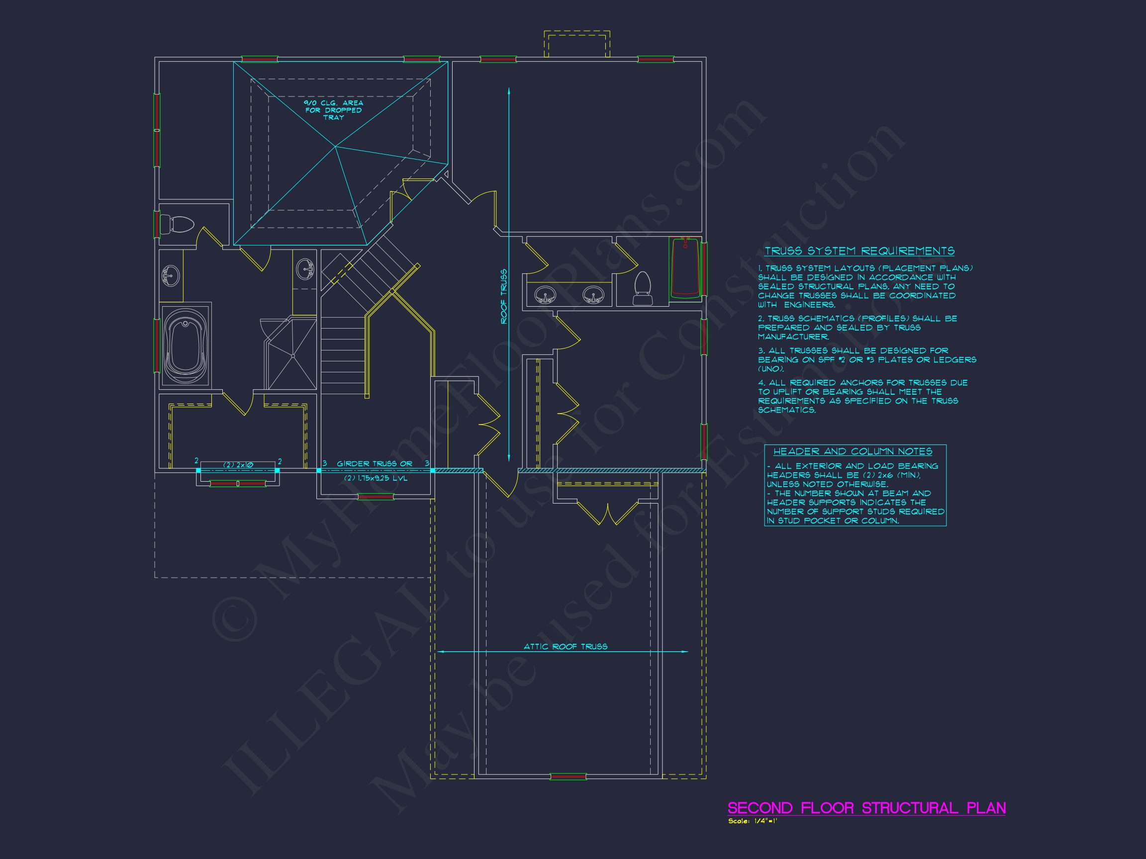 Stunning house Floor Plan Blueprint: CAD Architectural Design