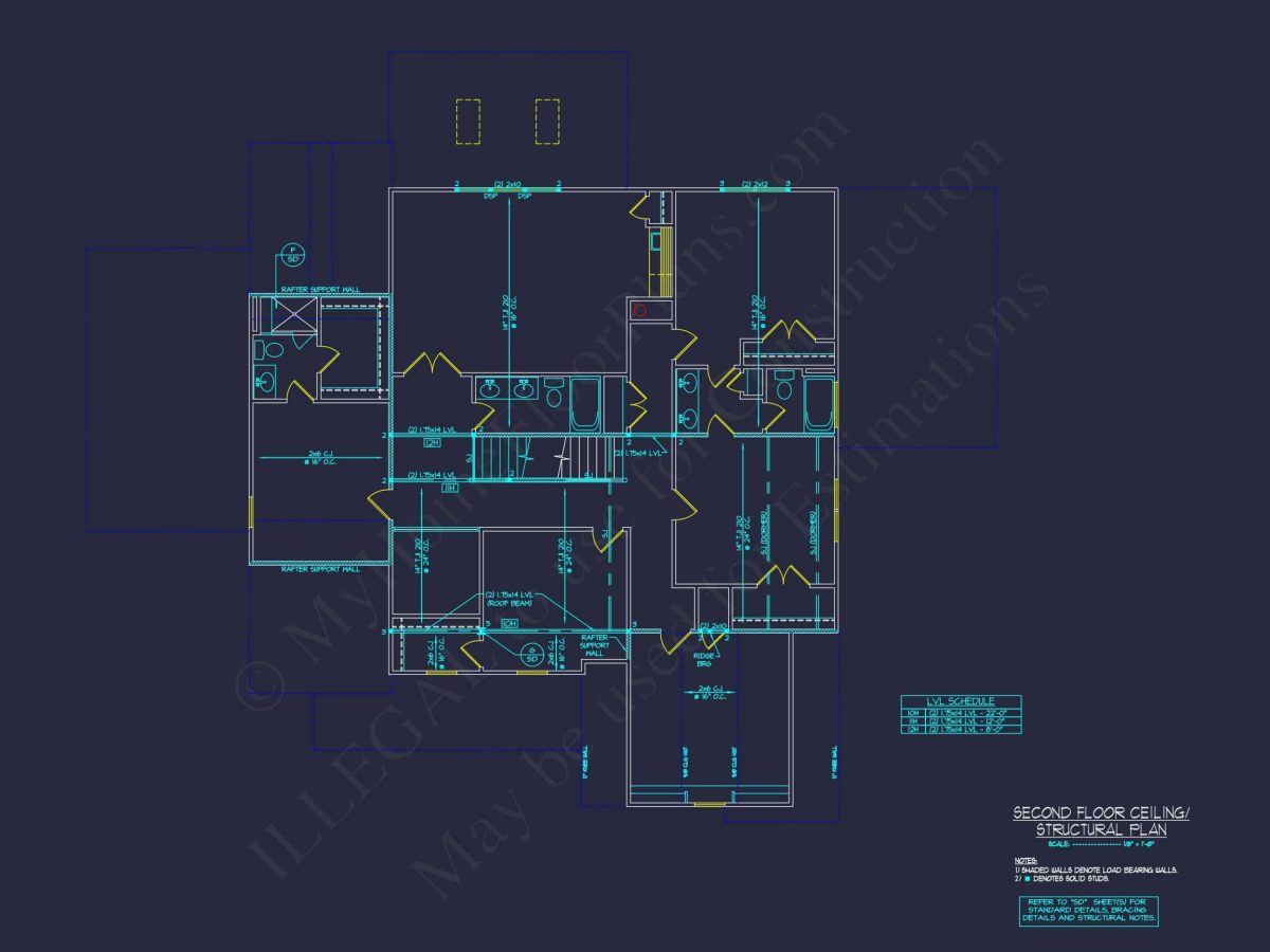 Stunning house Floor Plan with Blueprint & CAD Designs