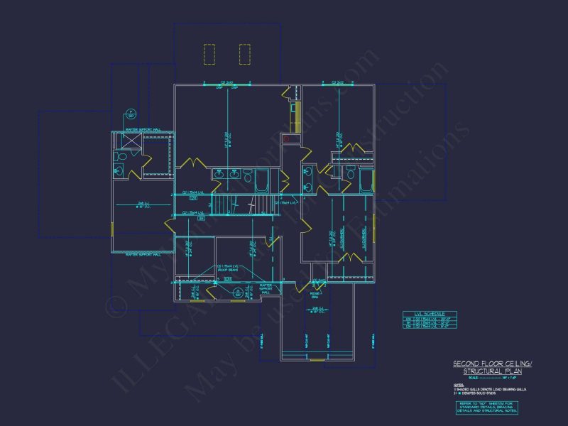 Stunning house Floor Plan with Blueprint & CAD Designs