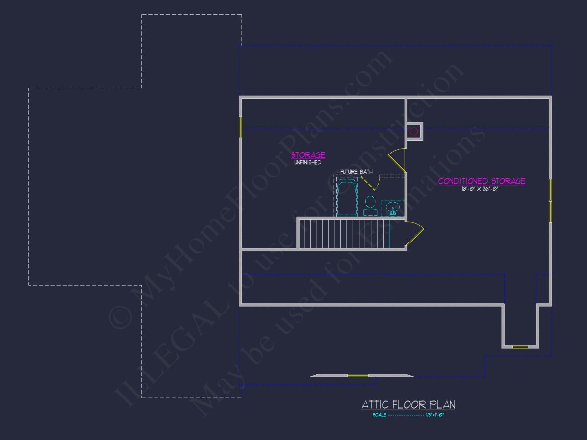 Stunning house Floor Plan with Blueprint & CAD Designs