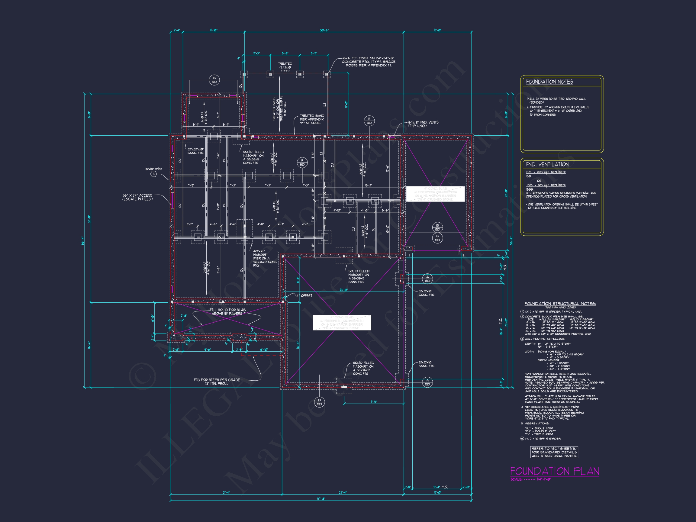 Stunning Home Floor Plan with Blueprint Designs and CAD