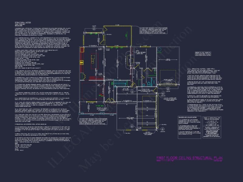 Stunning house Floor Plan with Blueprint Designs and CAD