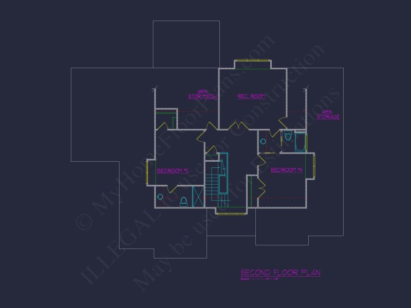 Stunning house Floor Plan with CAD Architecture Designs