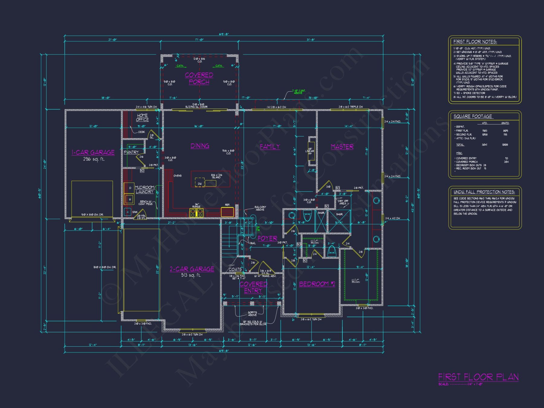 Stunning house Floor Plan with CAD Architecture Designs