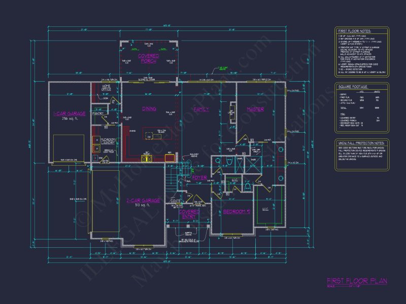 Stunning house Floor Plan with CAD Architecture Designs