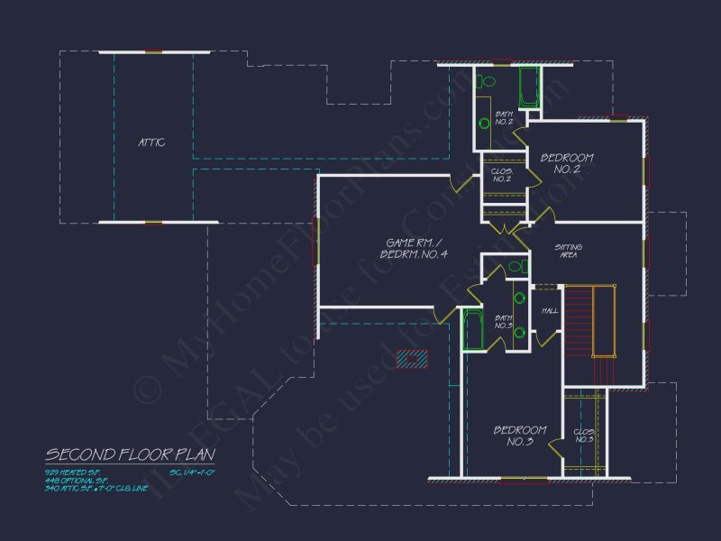 Stunning house Floor Plan with CAD Designs & Blueprint Features