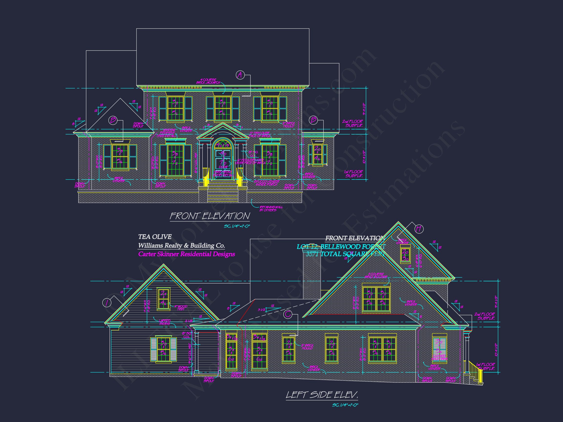 Stunning house Floor Plan with CAD Designs & Blueprint Features