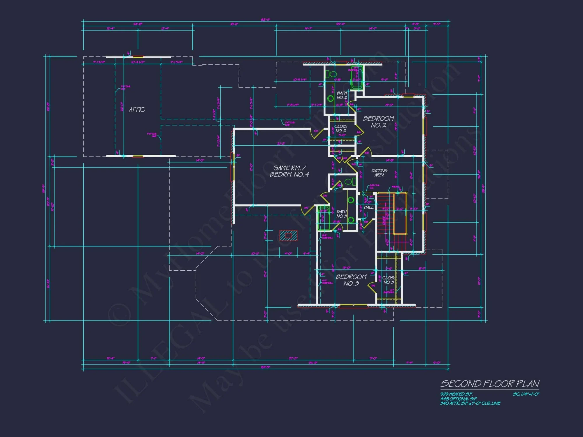 Stunning house Floor Plan with CAD Designs & Blueprint Features