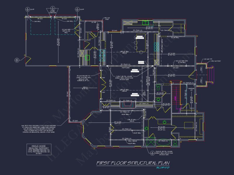 Stunning house Floor Plan with CAD Designs & Blueprint Features