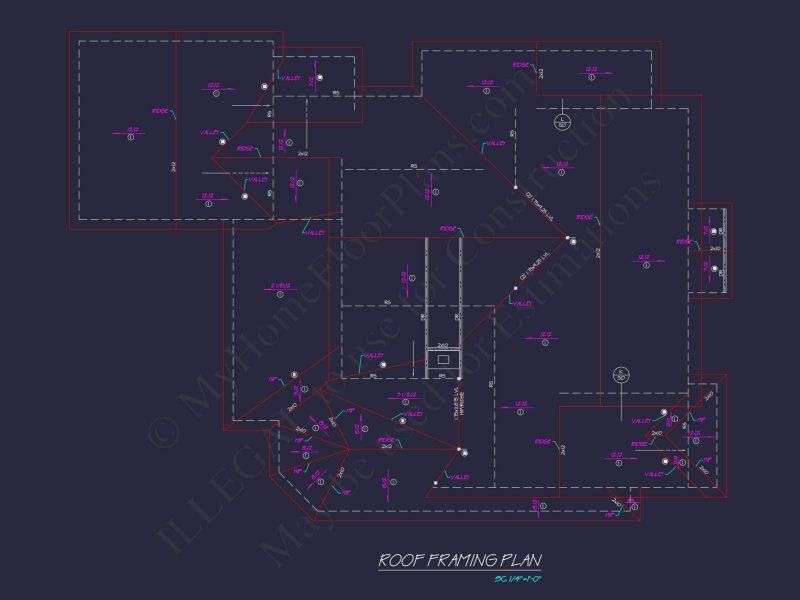 Stunning house Floor Plan with CAD Designs & Blueprint Features