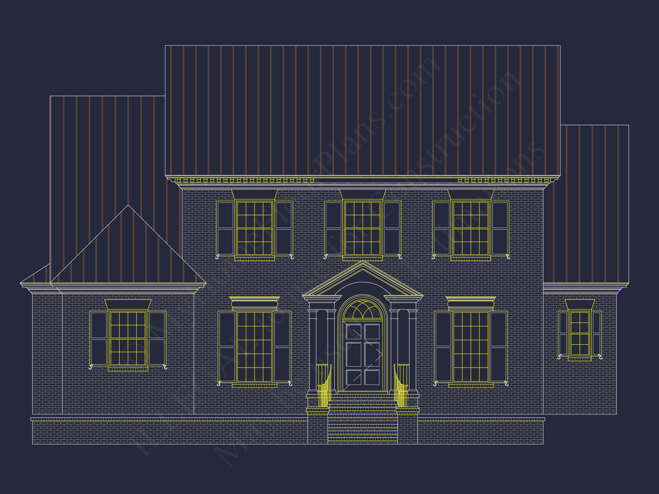 Stunning house Floor Plan with CAD Designs & Blueprint Features