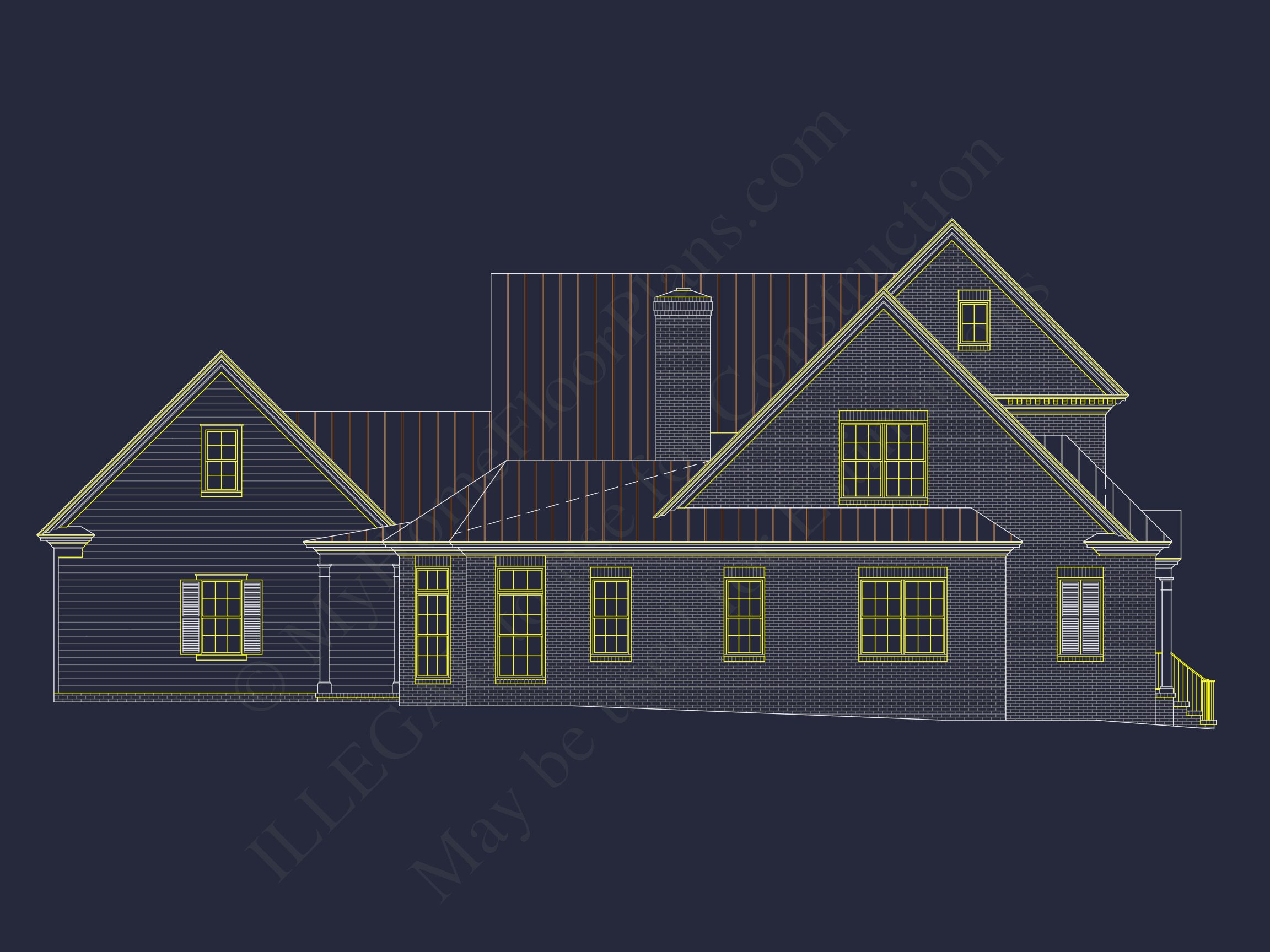 Stunning house Floor Plan with CAD Designs & Blueprint Features