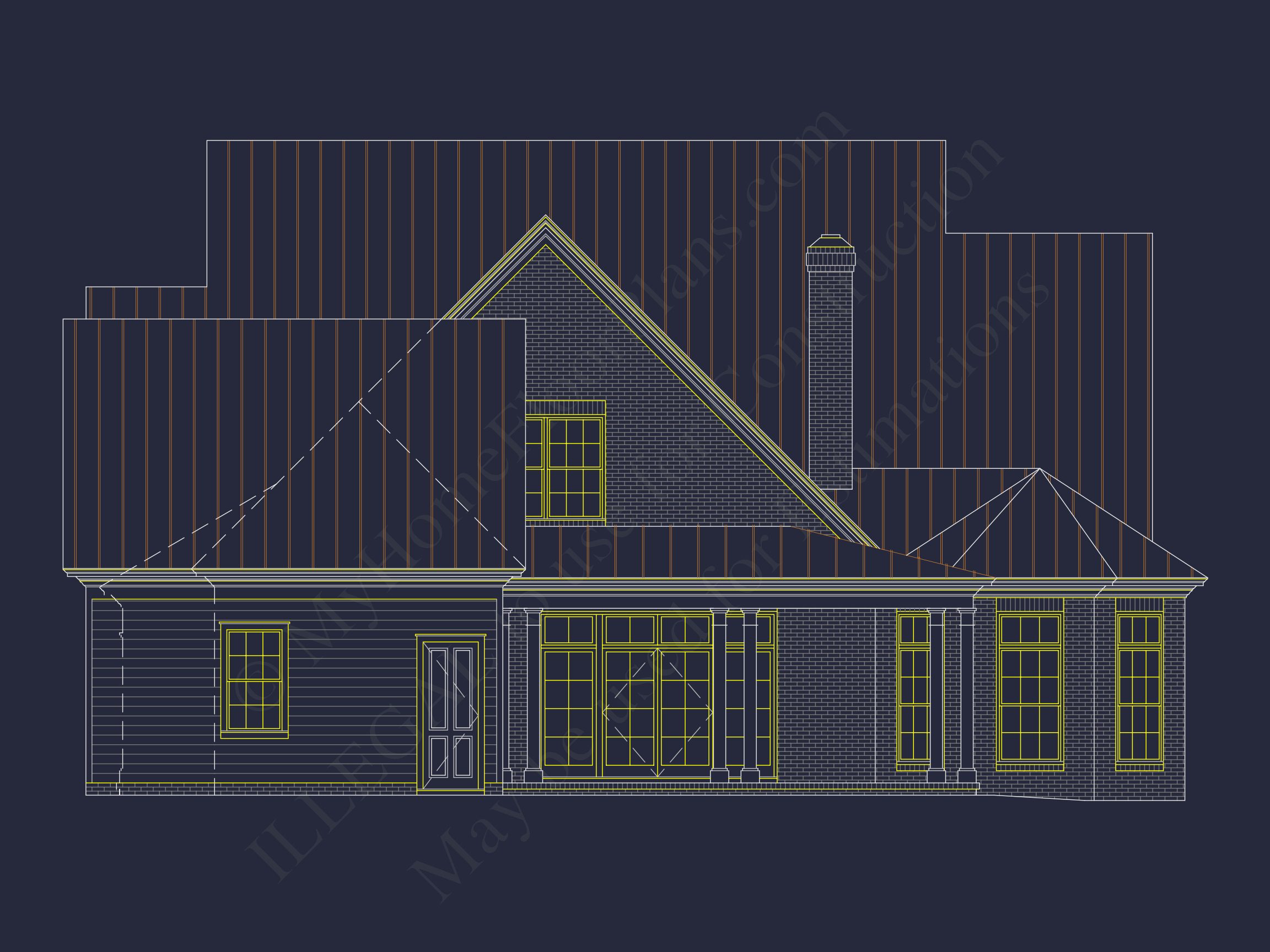 Stunning house Floor Plan with CAD Designs & Blueprint Features