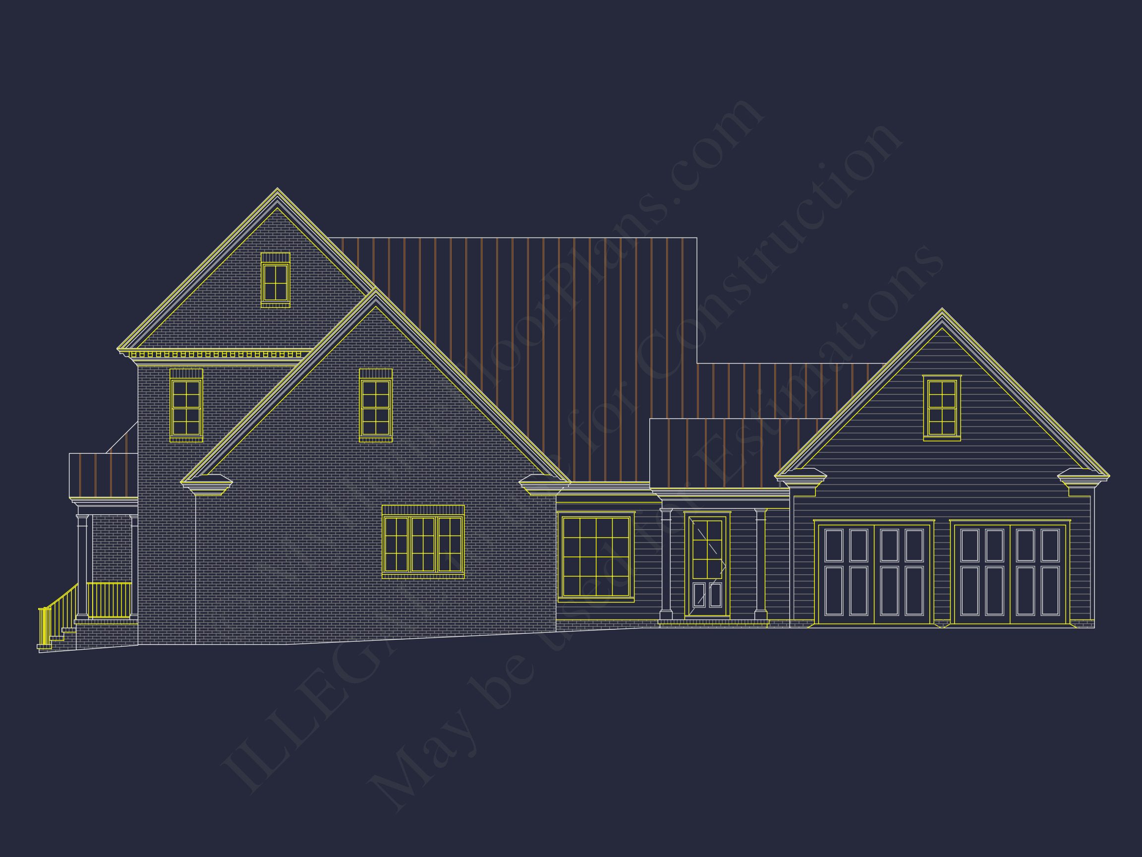 Stunning house Floor Plan with CAD Designs & Blueprint Features