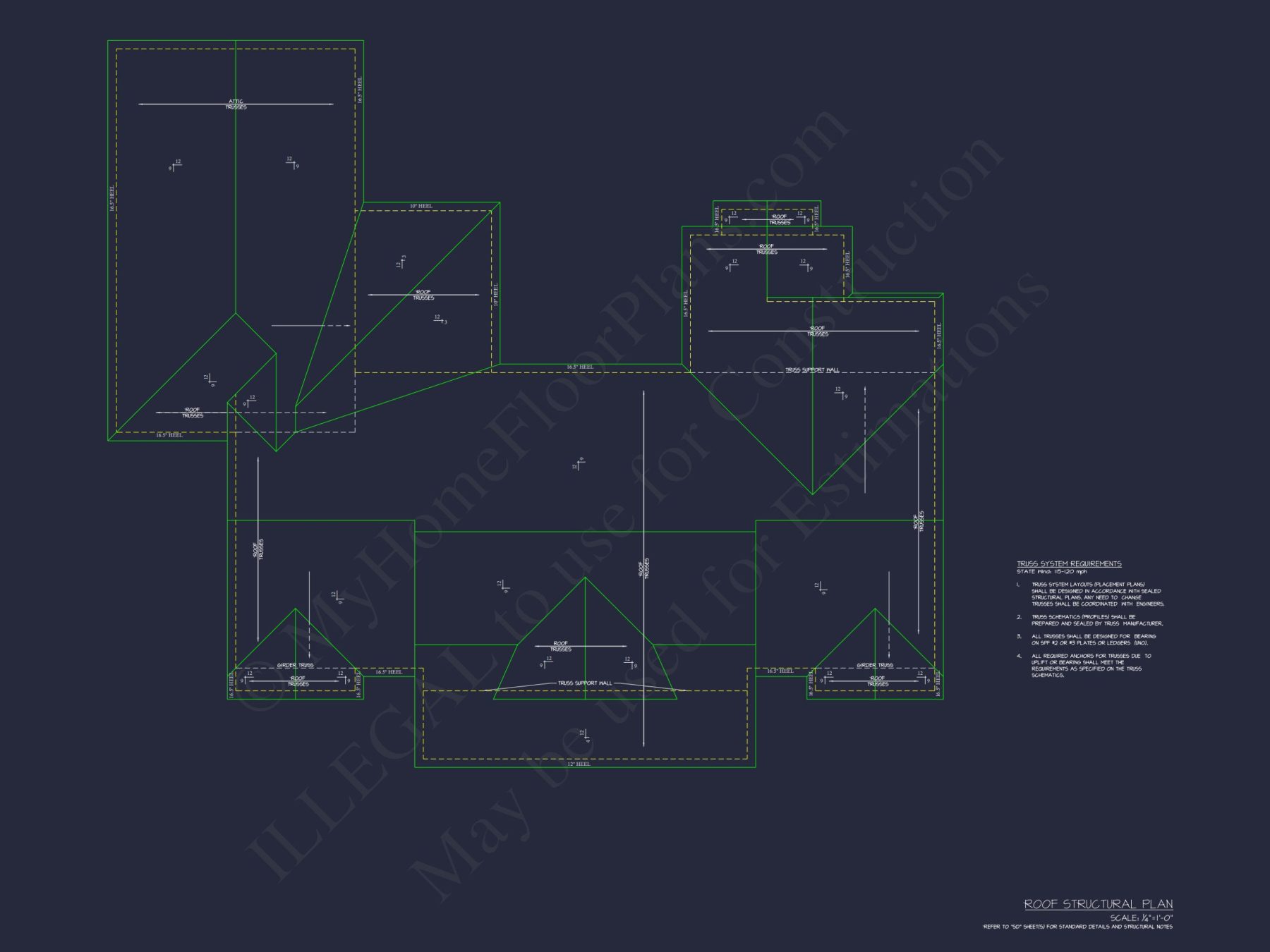Stunning house Floor Plan with Open Layout, CAD Designs & Blueprint
