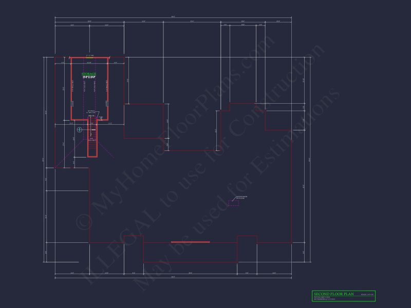 Stunning house Floor Plan with Open Layout, CAD Designs & Blueprint