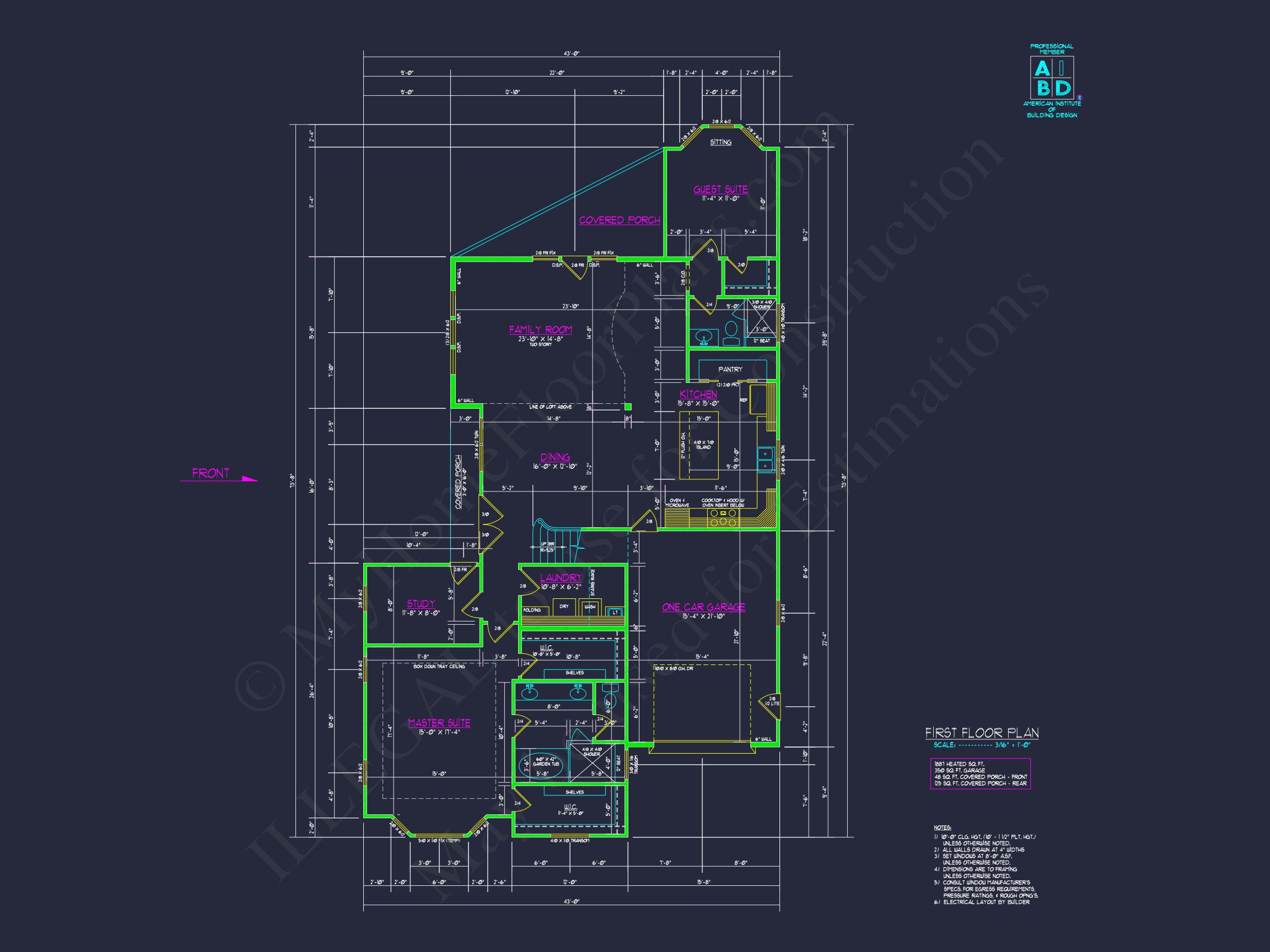 Stunning house Floor Plan – 5 Bedrooms,2 Floors,CAD Designs