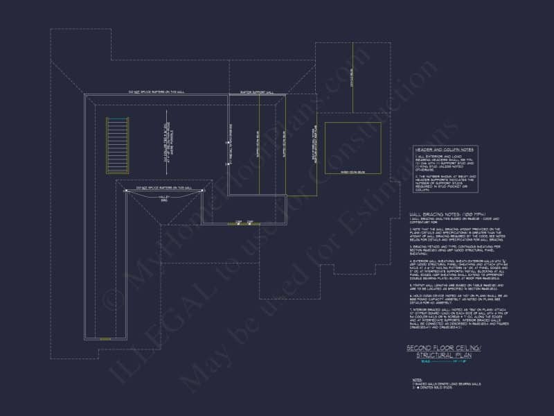 Stunning house Plan Blueprint with Floor Designs and CAD