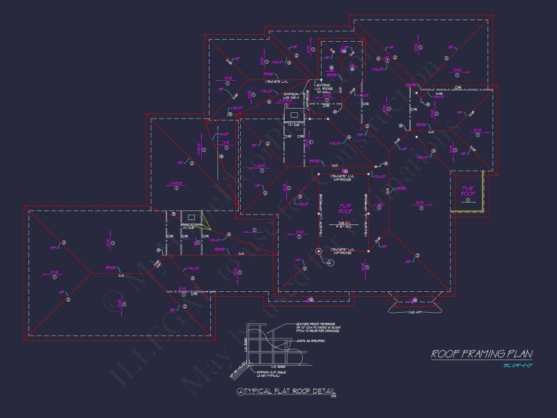 Stunning house Plan Design with Architectural CAD Blueprint