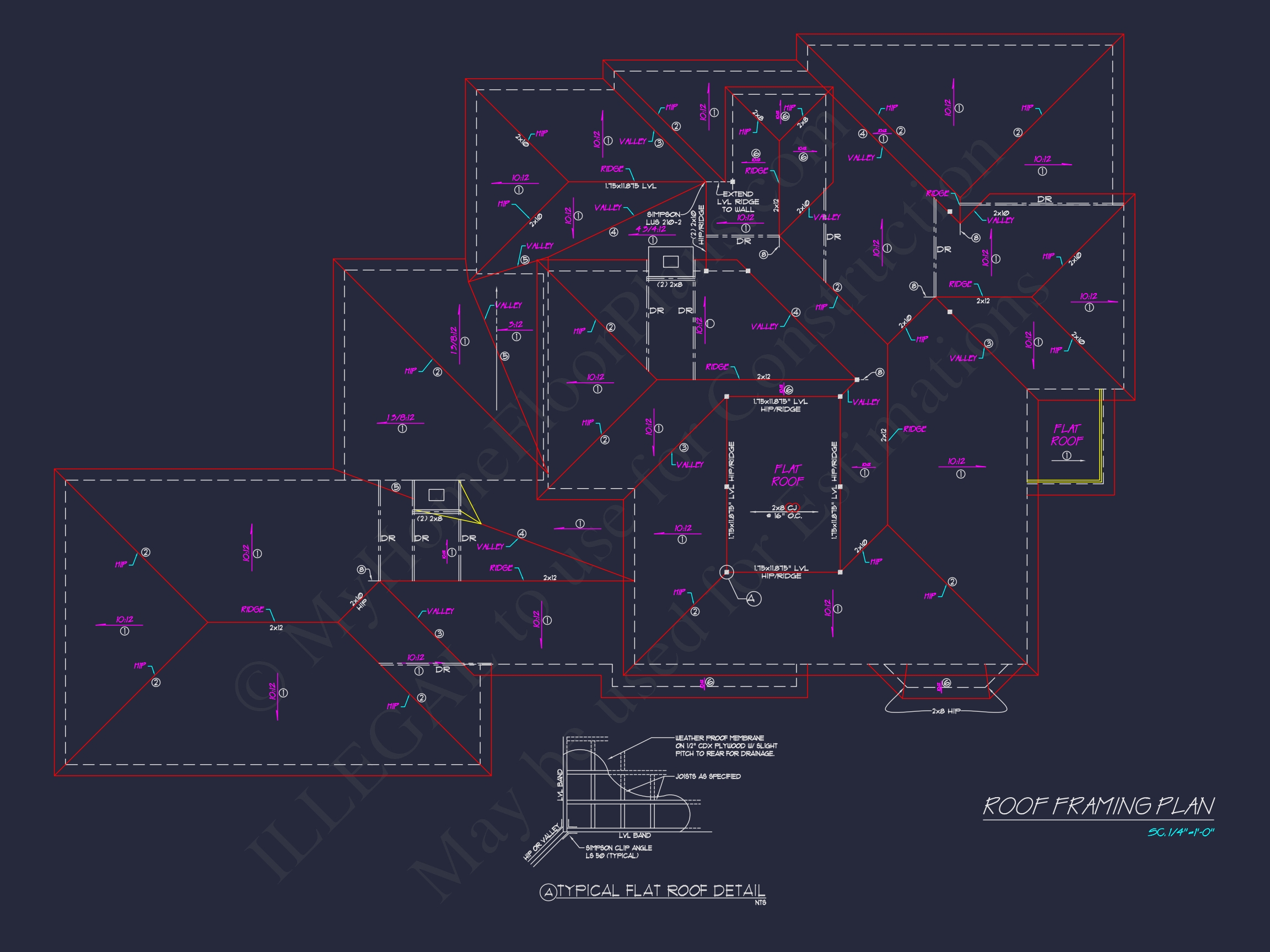 Stunning Home Plan Design with Architectural CAD Blueprint