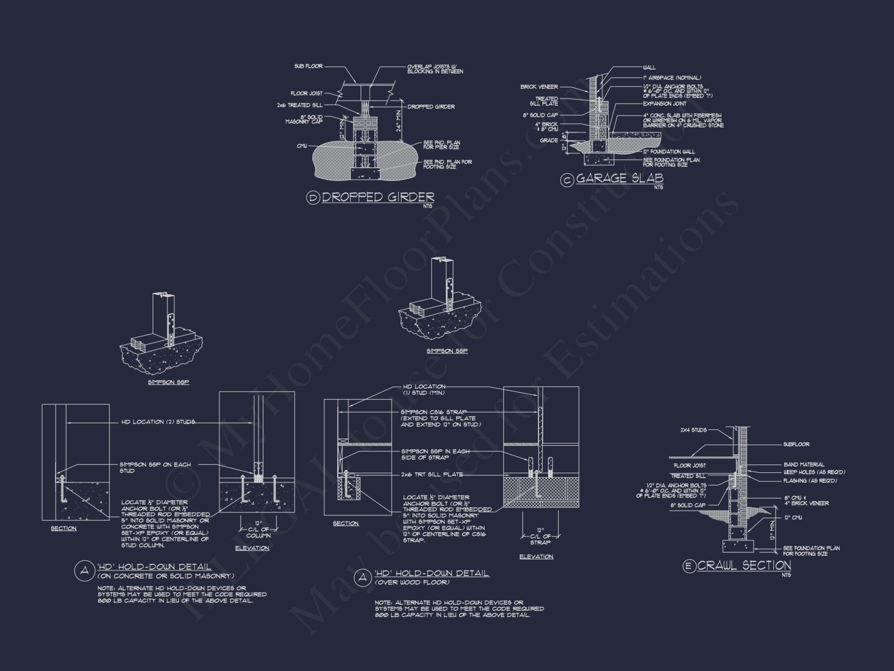 Stunning house Plan Design with Architectural CAD Blueprint