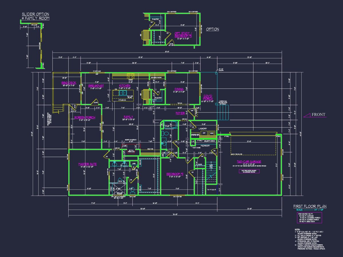 Stunning house Plan with 1.5 Floors, CAD Designs, and Blueprint