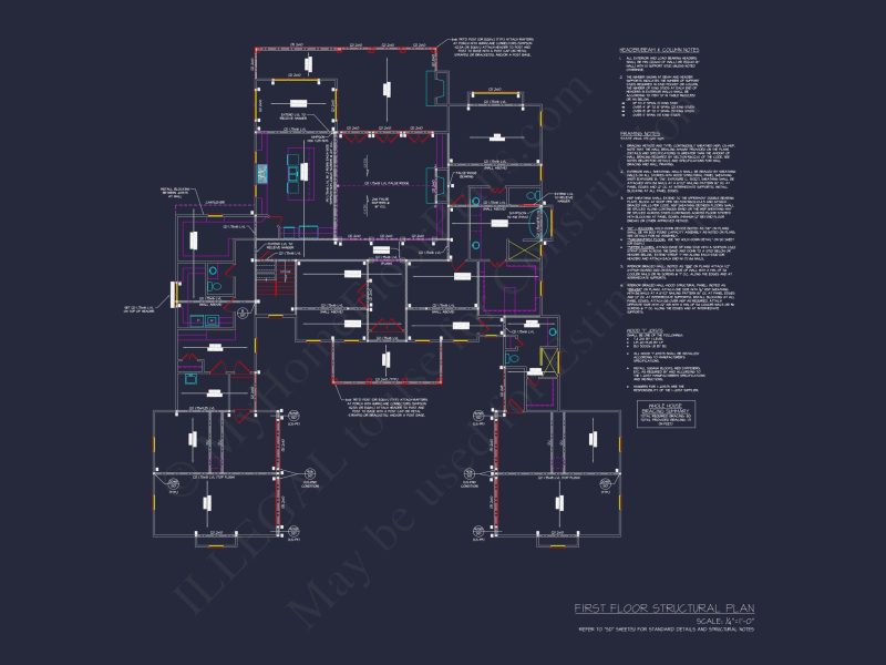 Stunning house Plan with 2 Floors, CAD Blueprint & Designs