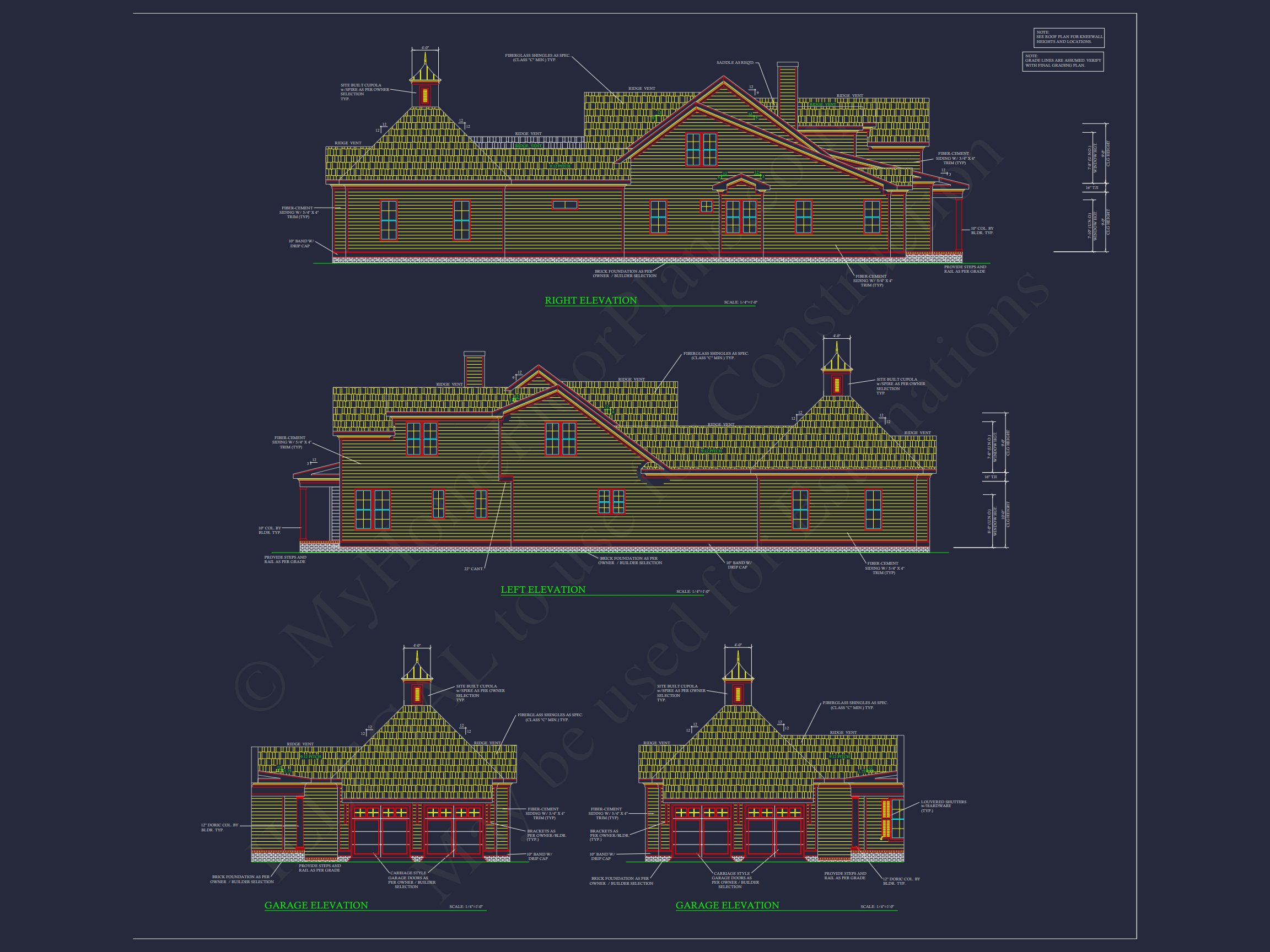 Stunning house Plan with 2 Floors,CAD Blueprint & Designs