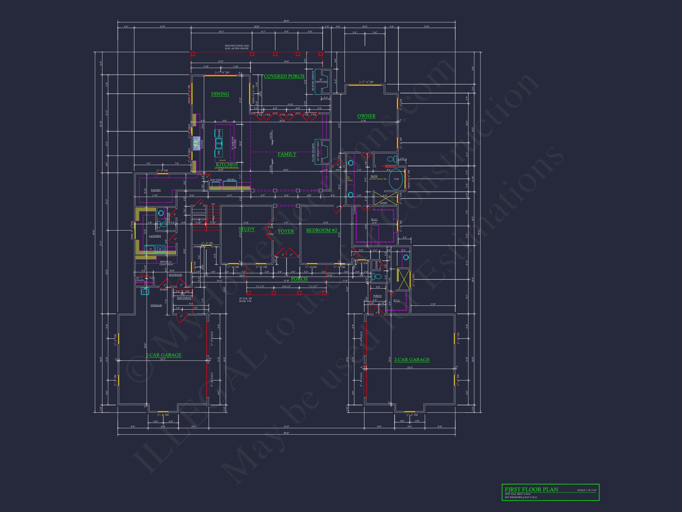 Stunning house Plan with 2 Floors,CAD Blueprint & Designs