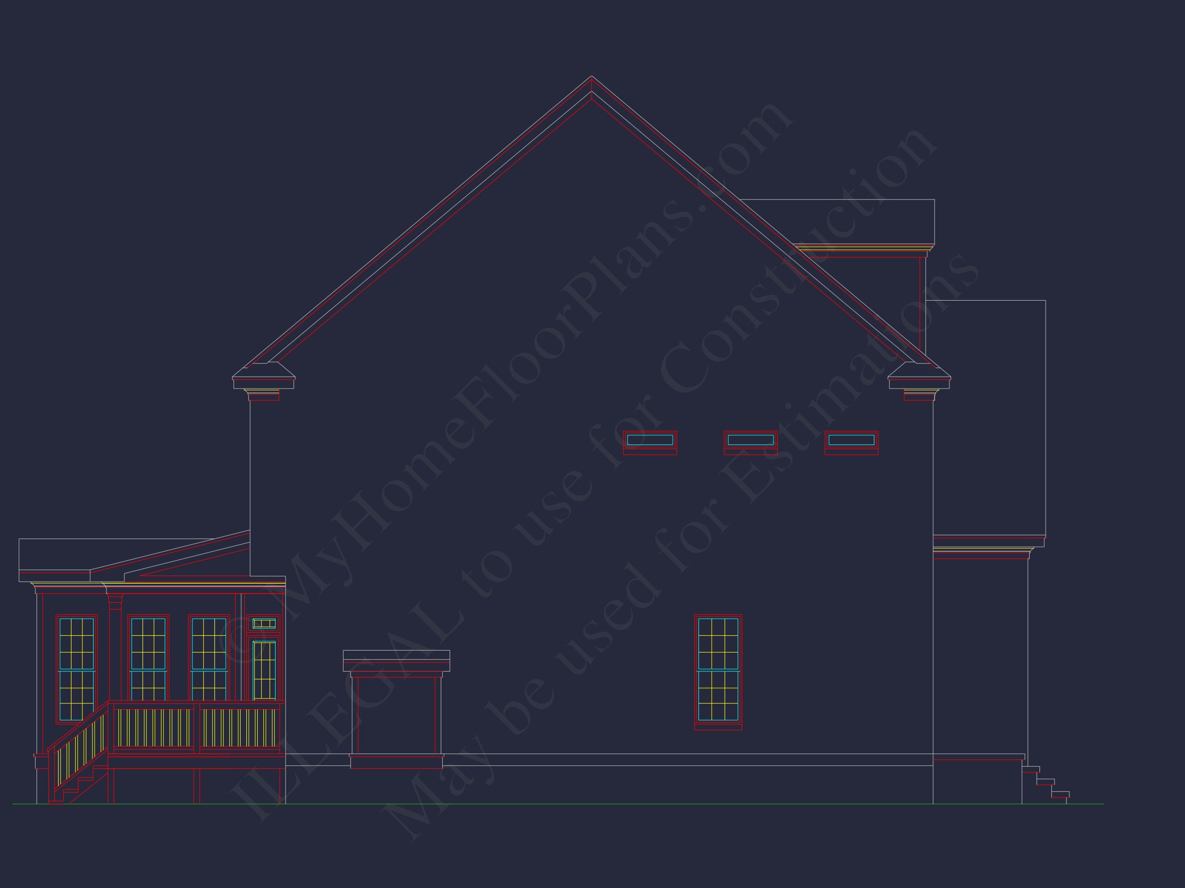 Stunning house Plan with 2.5 Floors,CAD Designs & Features