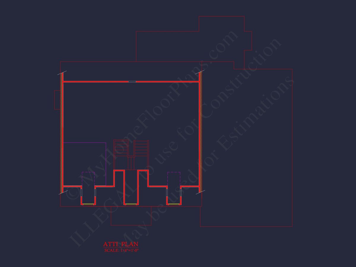 Stunning house Plan with 2.5 Floors, CAD Designs & Features