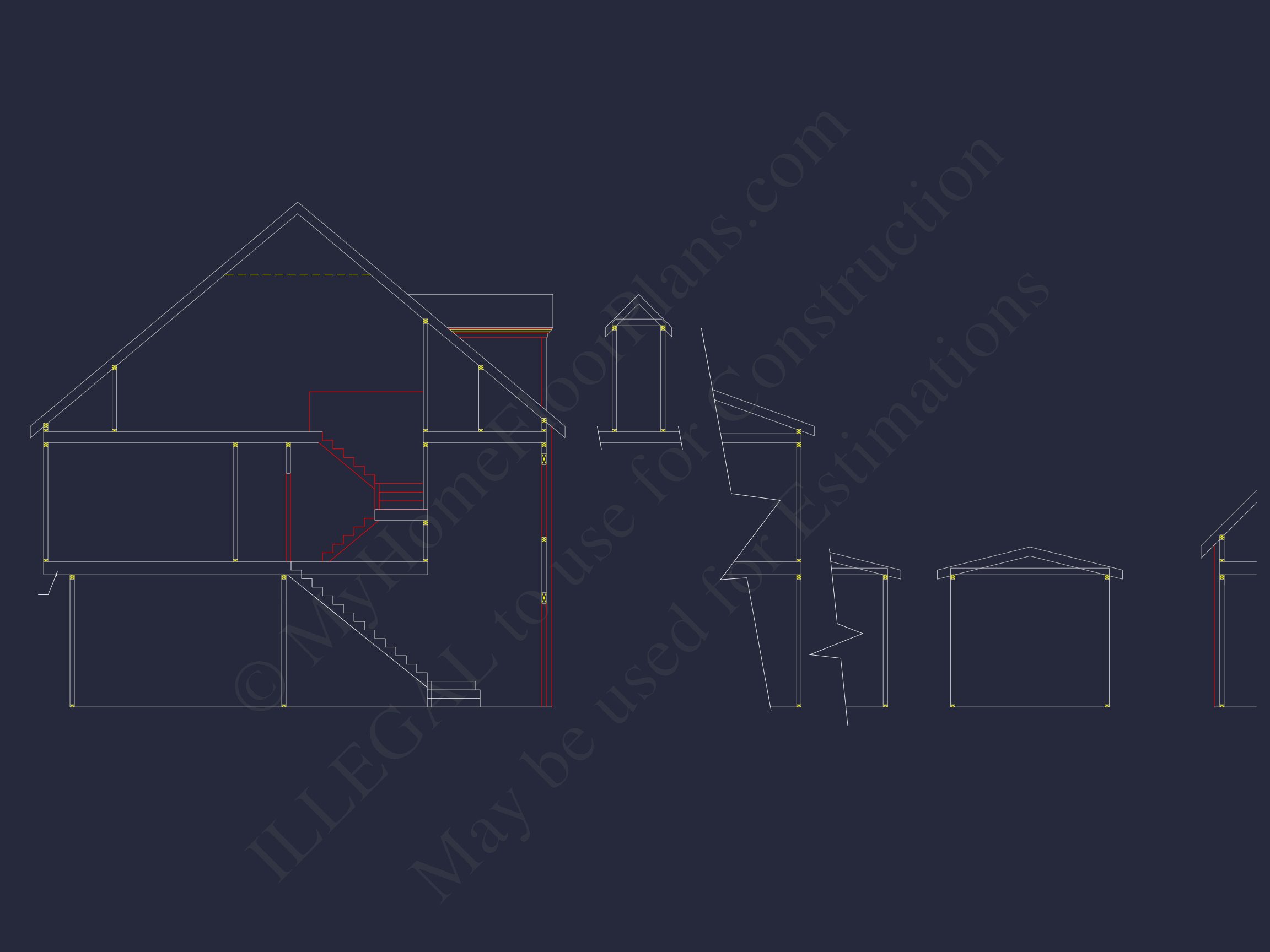 Stunning house Plan with 2.5 Floors,CAD Designs & Features