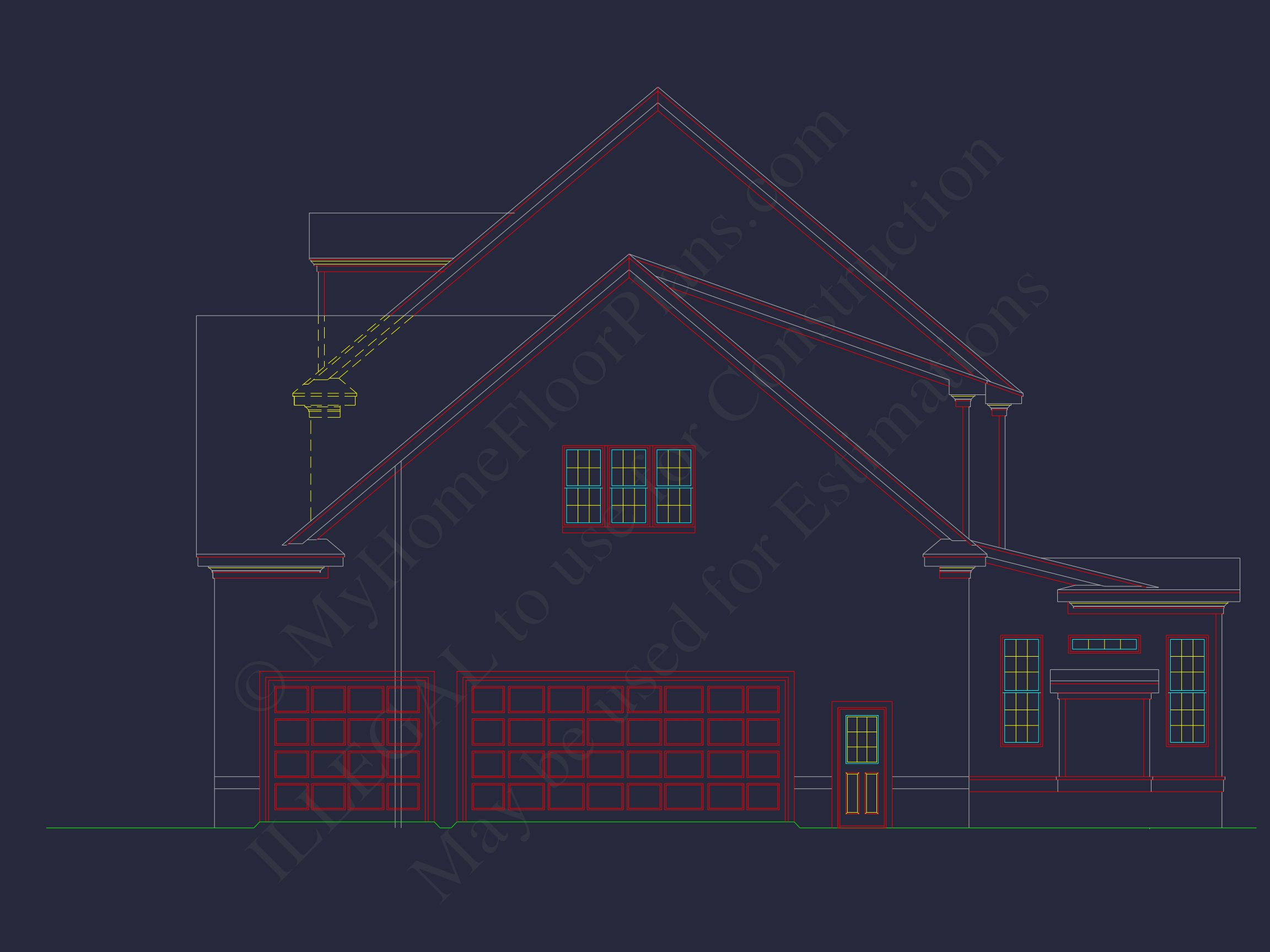 Stunning house Plan with 2.5 Floors,CAD Designs & Features