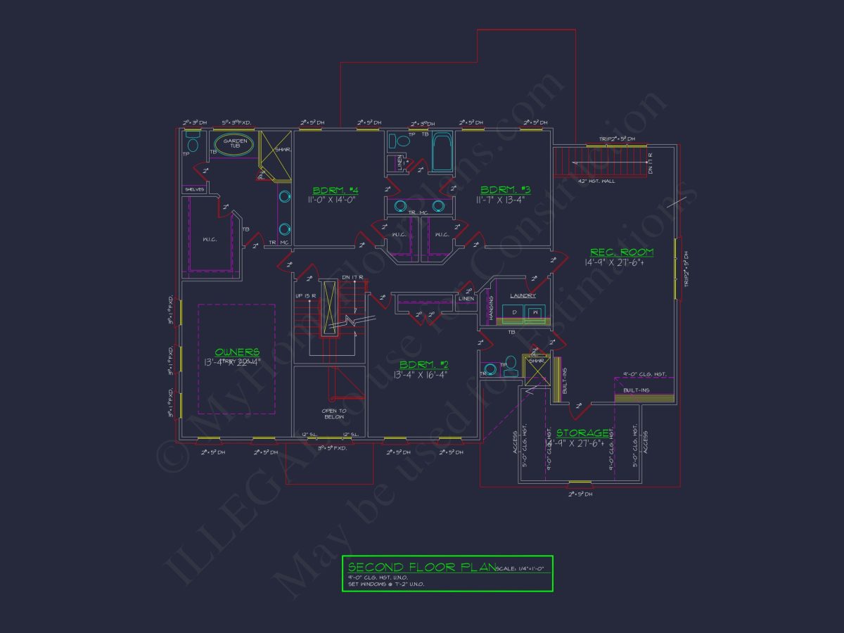 Stunning house Plan with 2.5 Floors, CAD Designs & Features