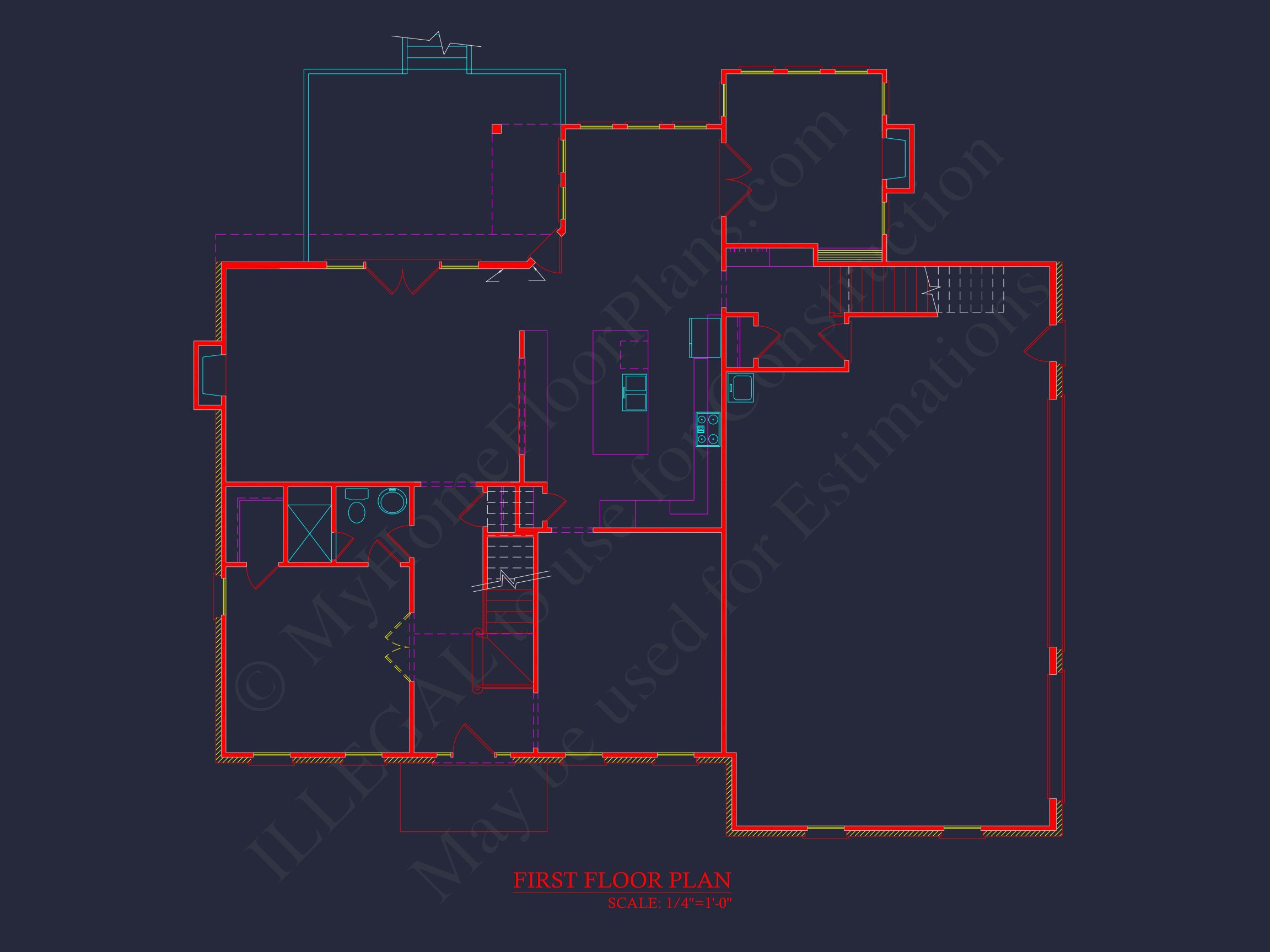 Stunning house Plan with 2.5 Floors,CAD Designs & Features